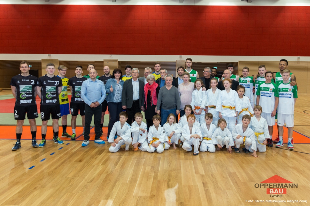 Leipzig Brüderstr. Eröffnung Sporthalle