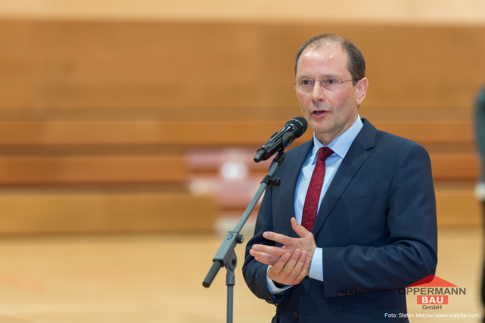 Leipzig Brüderstr. Eröffnung Sporthalle