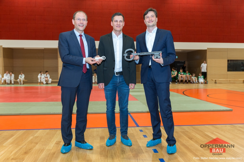 Leipzig Brüderstr. Eröffnung Sporthalle